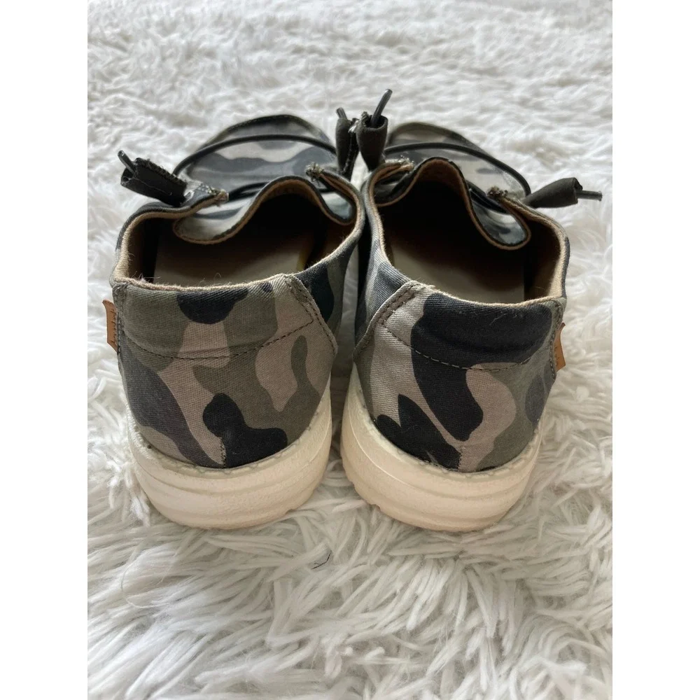 Hey Dude Wendy Camo Slip On Loafers